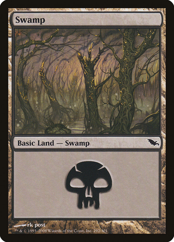 {B}[SHM 292] Swamp (292) [Shadowmoor]