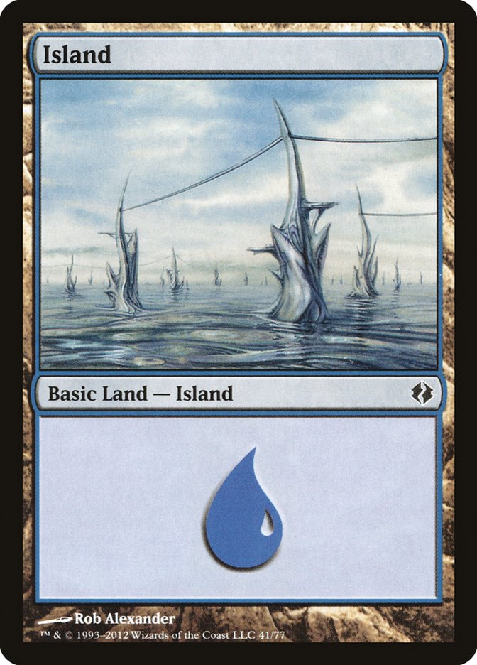 {B}[DDI 041] Island (41) [Duel Decks: Venser vs. Koth]