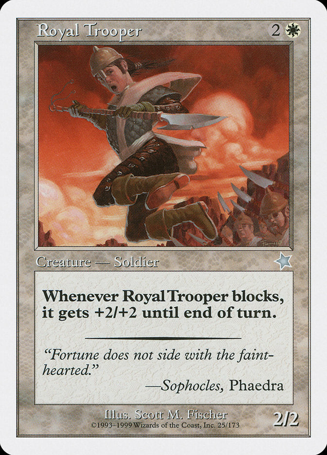 {C} Royal Trooper [Starter 1999][S99 025]