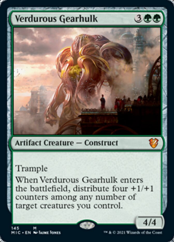 {R} Verdurous Gearhulk [Innistrad: Midnight Hunt Commander][MIC 145]