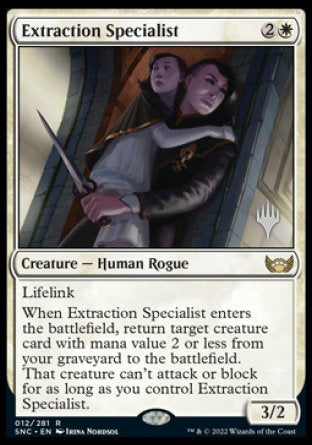 {R} Extraction Specialist (Promo Pack) [Streets of New Capenna Promos][PP SNC 012]