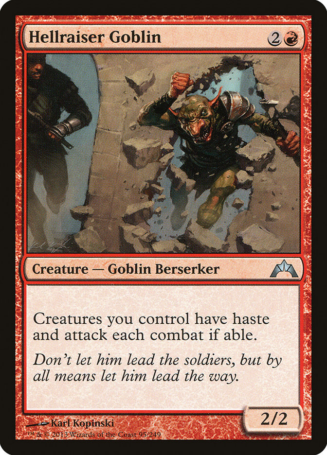 {C} Hellraiser Goblin [Gatecrash][GTC 095]