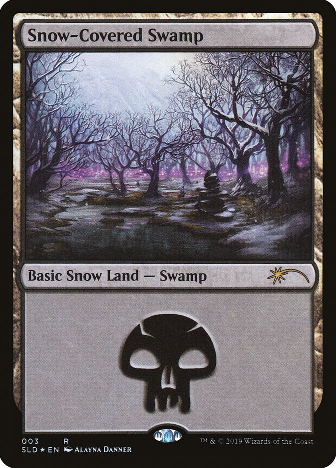 {R} Snow-Covered Swamp (003) [Secret Lair Drop Series][SLD 003]