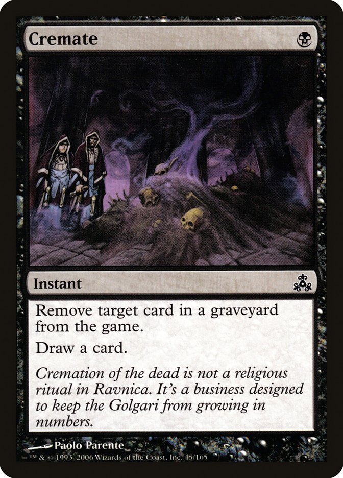 {C} Cremate [Guildpact][GPT 045]