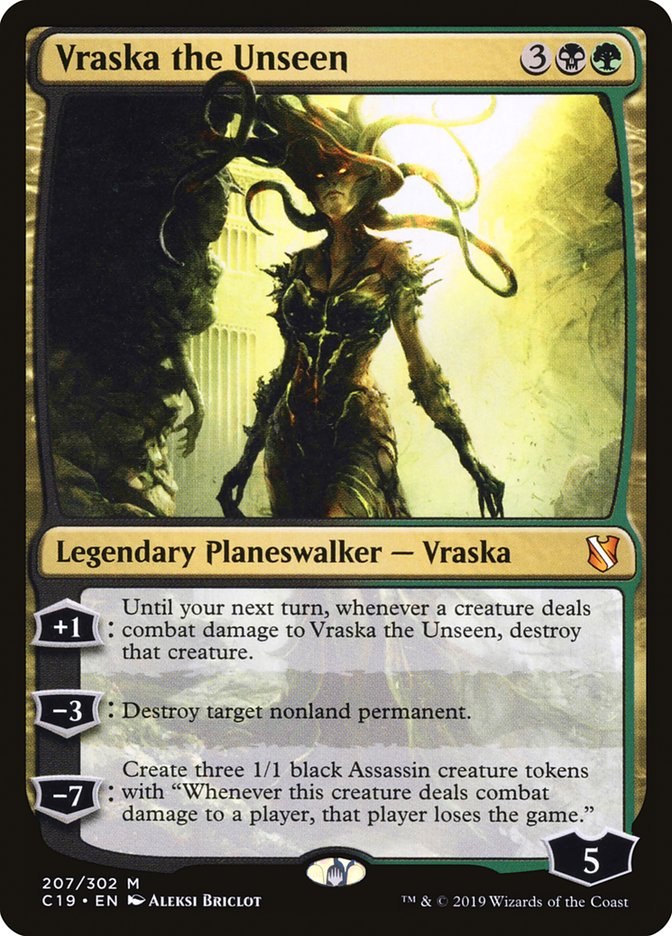 {R} Vraska the Unseen [Commander 2019][C19 207]