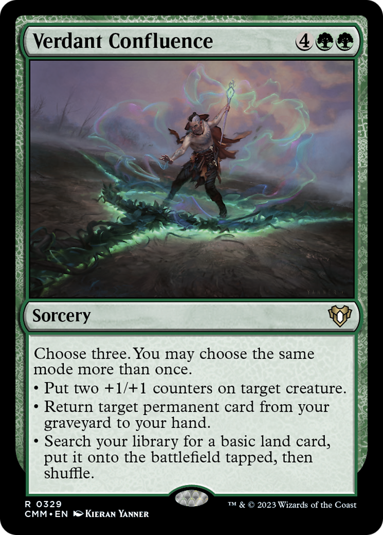 {R} Verdant Confluence [Commander Masters][CMM 329]