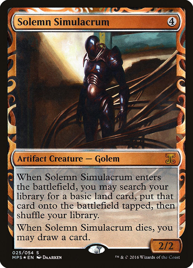 {R} Solemn Simulacrum [Kaladesh Inventions][MPS 025]