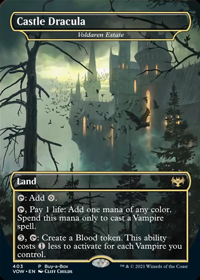 {R} Voldaren Estate - Castle Dracula (Buy-A-Box) [Innistrad: Crimson Vow][VOW 403]