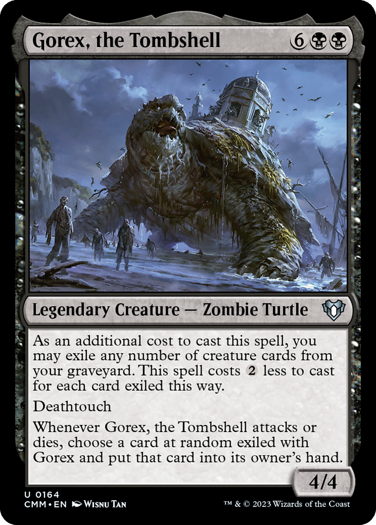 {C} Gorex, the Tombshell [Commander Masters][CMM 164]