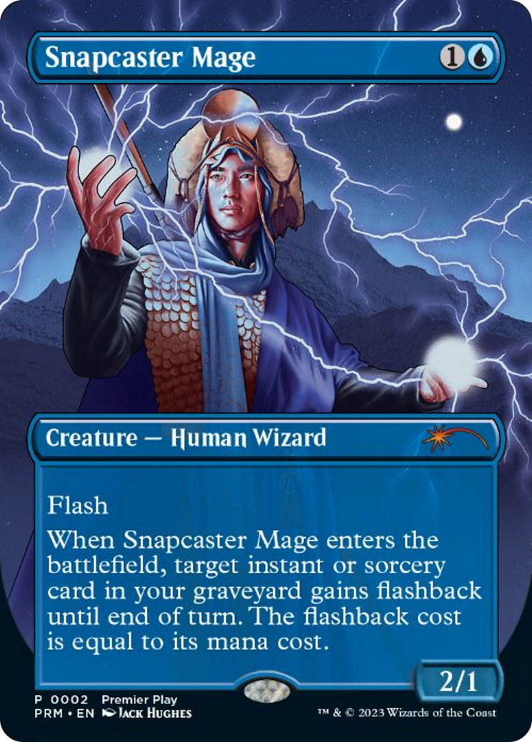 {R} Snapcaster Mage (Borderless Alternate Art) [Regional Championship Qualifiers 2023][PR23 002]