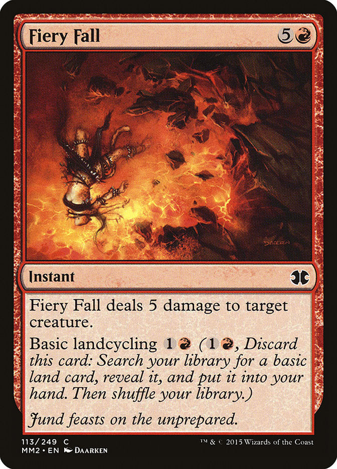 {C} Fiery Fall [Modern Masters 2015][MM2 113]