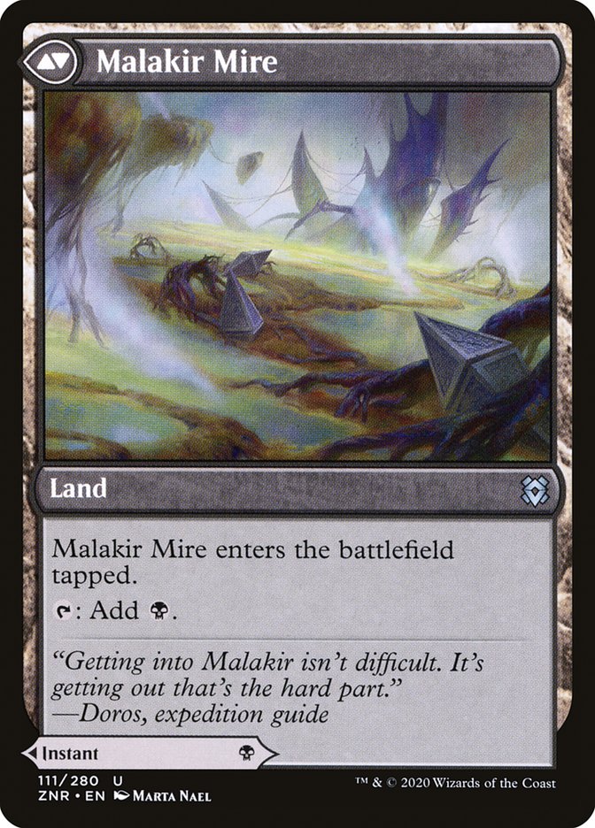 {C} Malakir Rebirth // Malakir Mire [Zendikar Rising][ZNR 111]