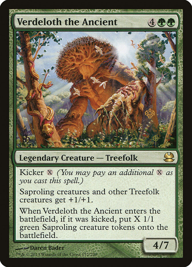 {R} Verdeloth the Ancient [Modern Masters][MMA 172]