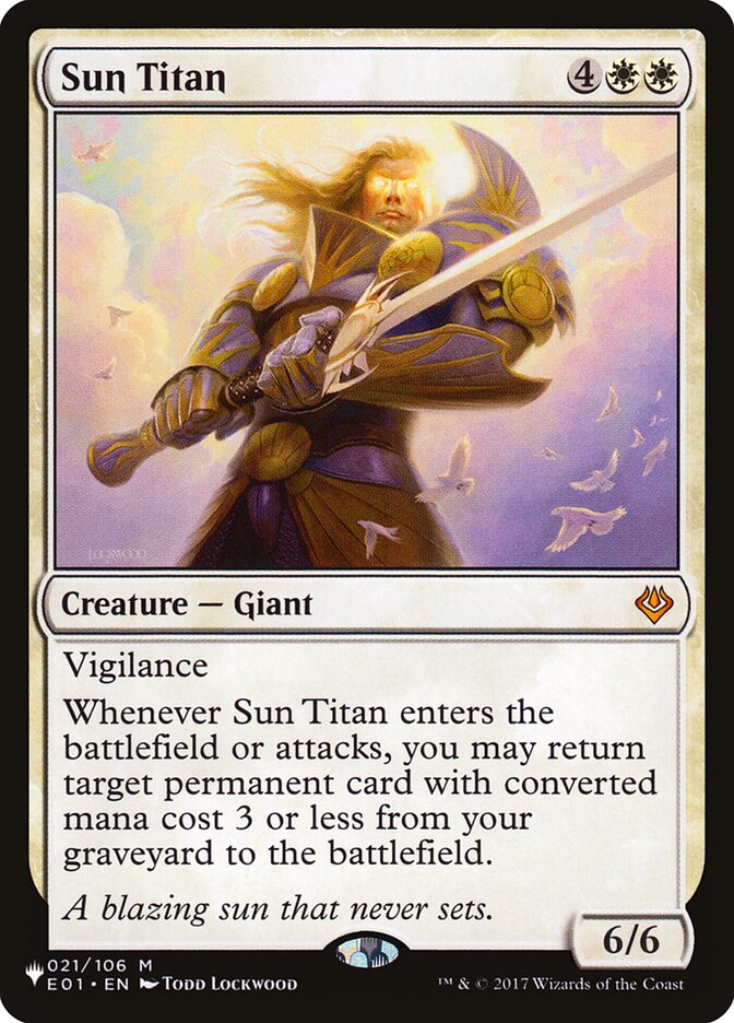 {R} Sun Titan [The List][LS E01 021]