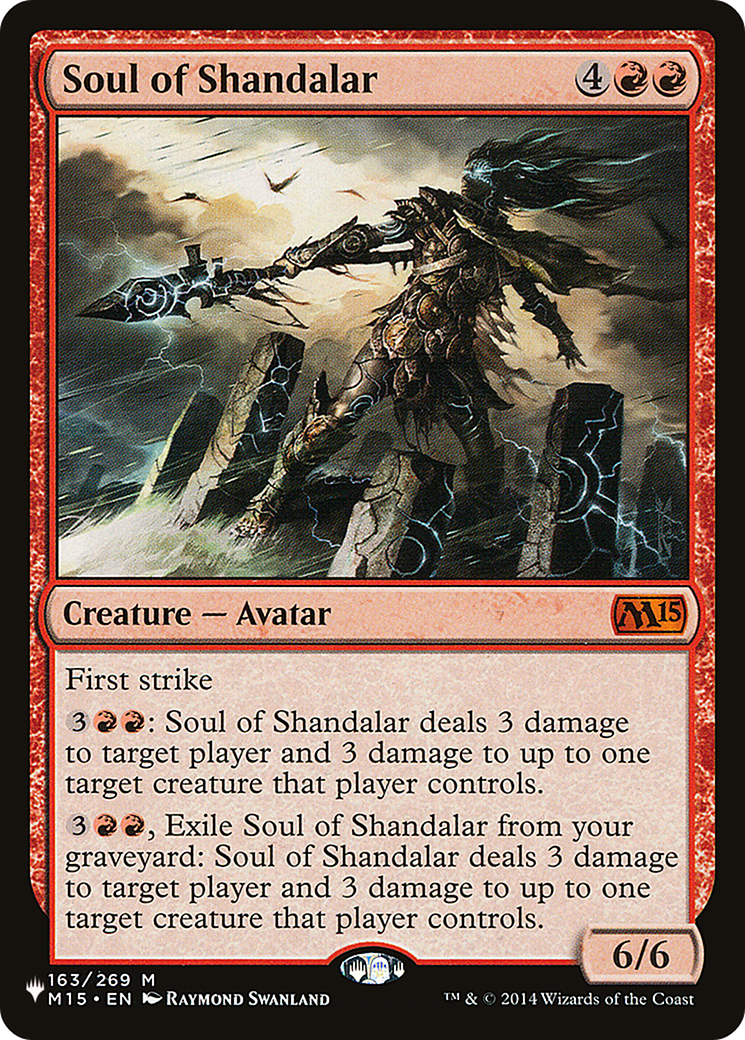 {R} Soul of Shandalar [The List][LS M15 163]