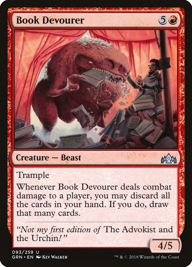 {C} Book Devourer [Guilds of Ravnica][GRN 093]