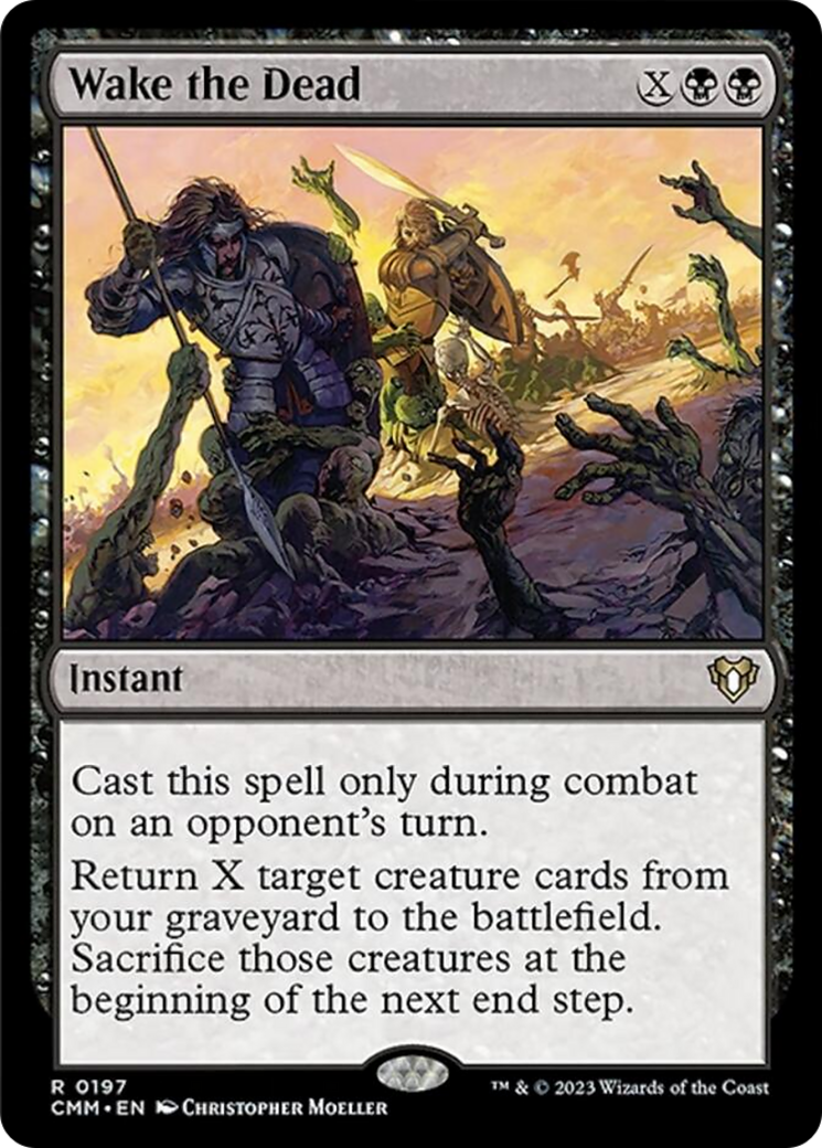 {R} Wake the Dead [Commander Masters][CMM 197]