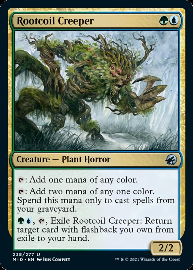 {C} Rootcoil Creeper [Innistrad: Midnight Hunt][MID 238]