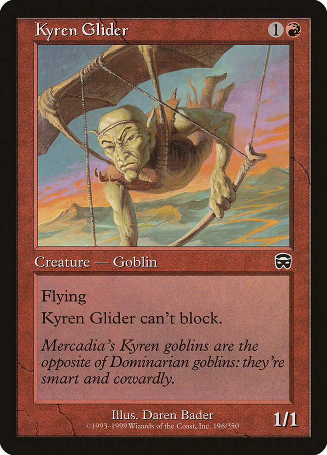 {C} Kyren Glider [Mercadian Masques][MMQ 196]