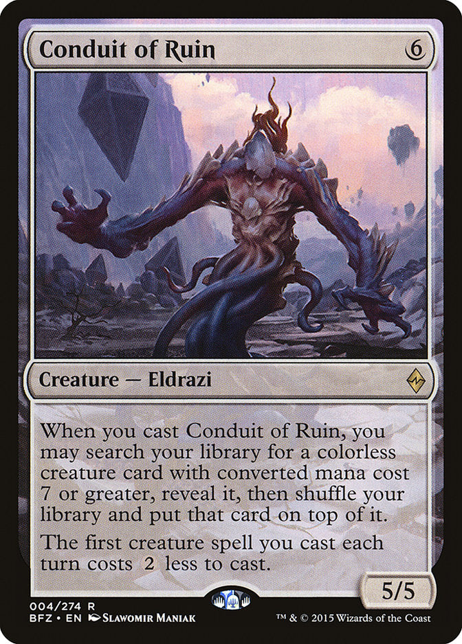 {R} Conduit of Ruin [Battle for Zendikar][BFZ 004]