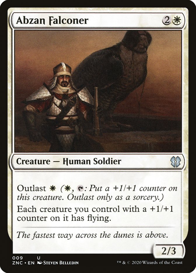 {C} Abzan Falconer [Zendikar Rising Commander][ZNC 009]