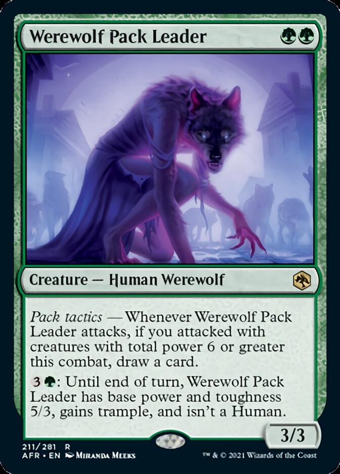 {R} Werewolf Pack Leader [Dungeons & Dragons: Adventures in the Forgotten Realms][AFR 211]