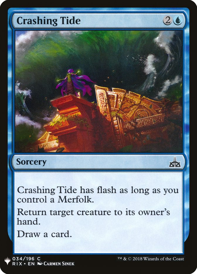 {C} Crashing Tide [Mystery Booster][MB1 RIX 034]