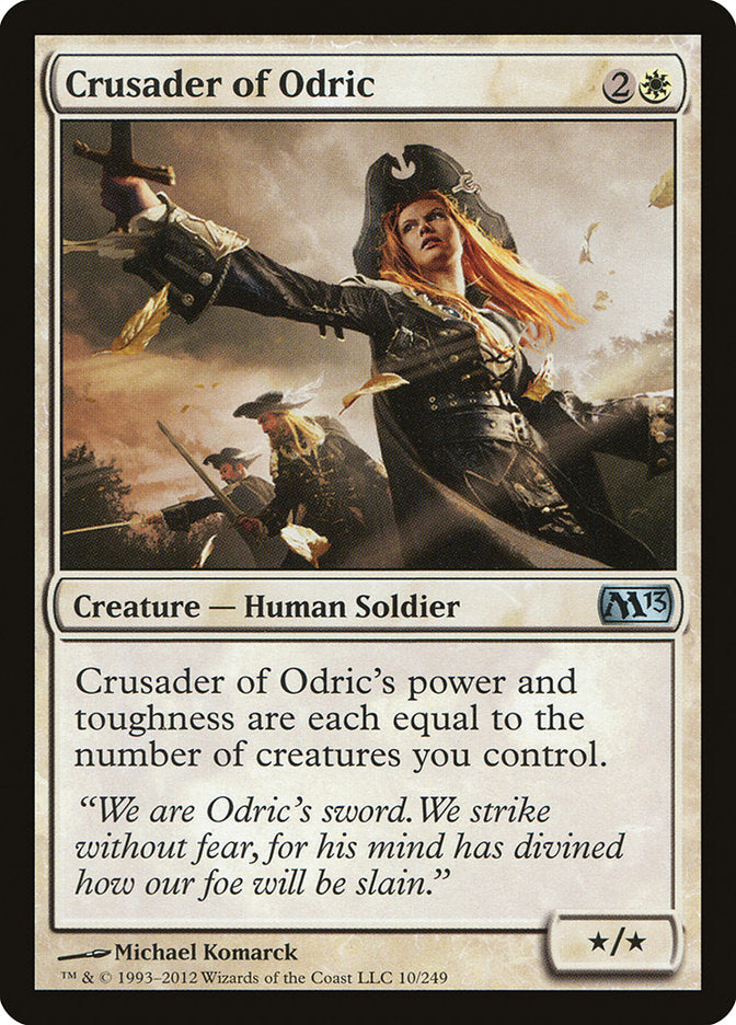 {C} Crusader of Odric [Magic 2013][M13 010]