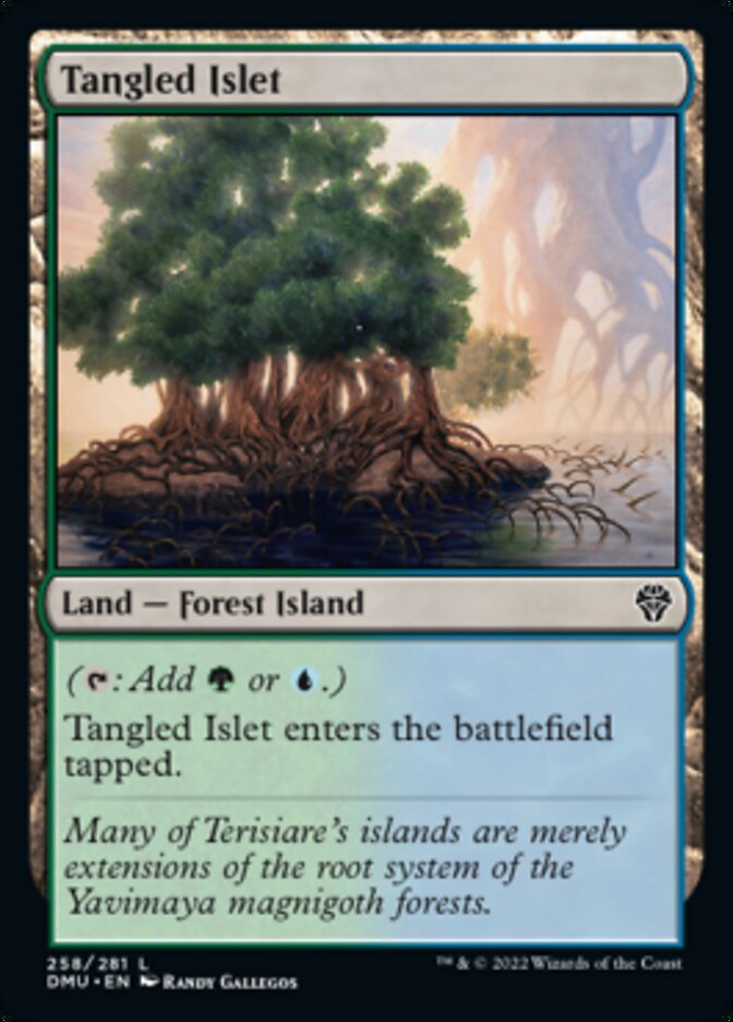 {@C} Tangled Islet [Dominaria United][DMU 258]