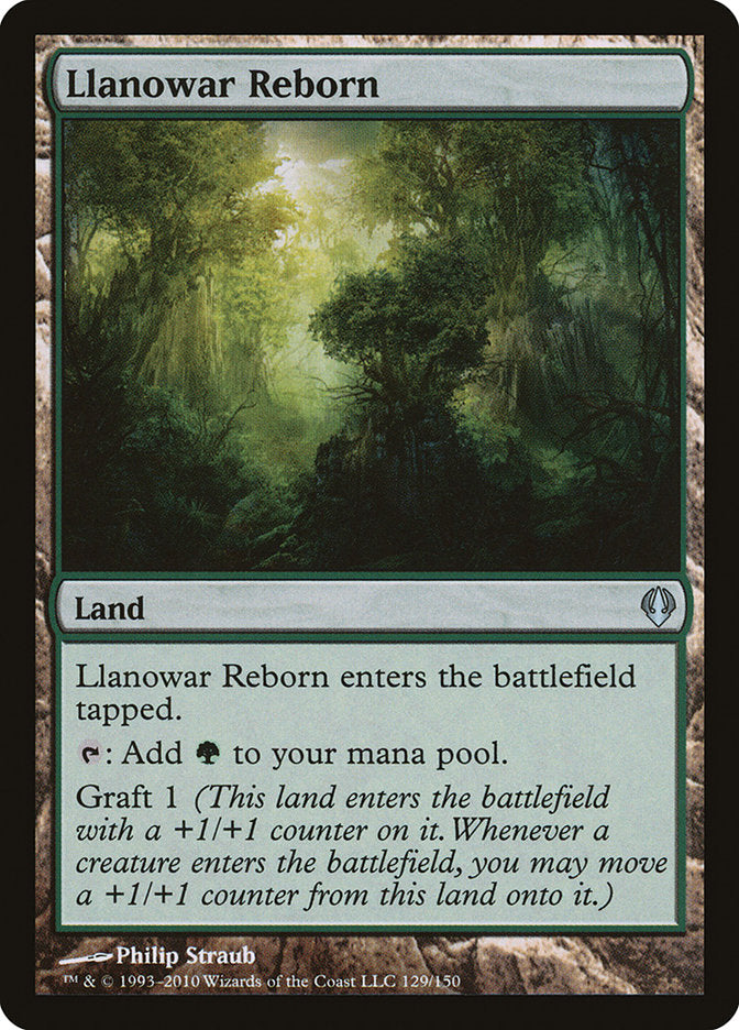 {C} Llanowar Reborn [Archenemy][ARC 129]