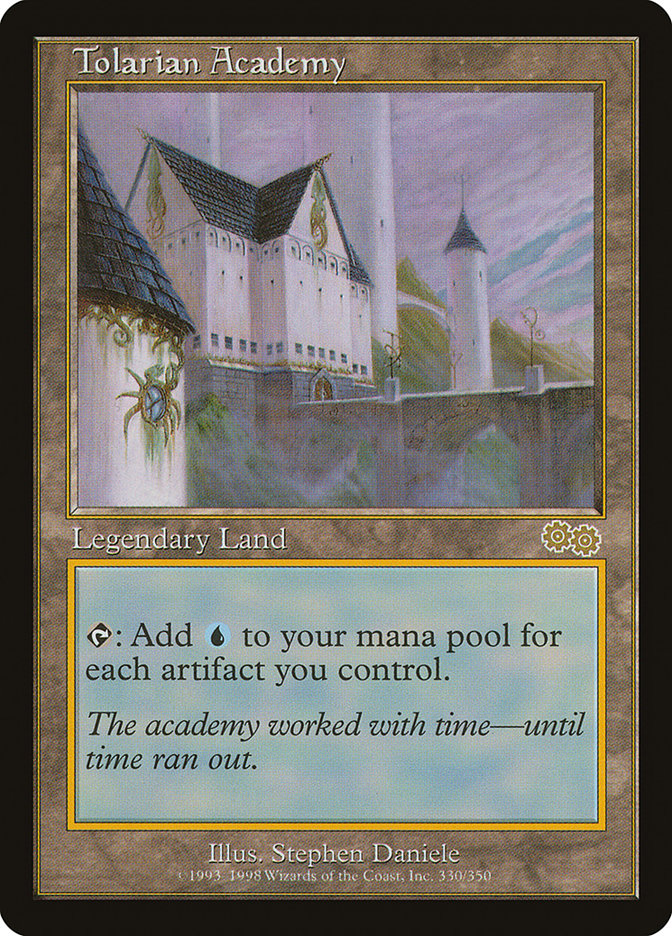 {R} Tolarian Academy [Urza's Saga][USG 330]