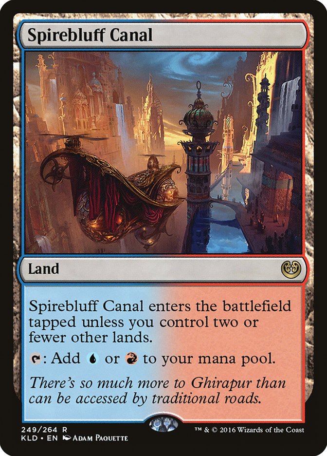 {R} Spirebluff Canal [Kaladesh][KLD 249]