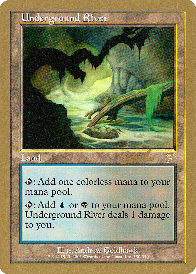 {R} Underground River (Carlos Romao) [World Championship Decks 2002][GB WC02 CR350]