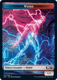 {T} Weird // Zombie Double-sided Token [Core Set 2021 Tokens][TM21 013]