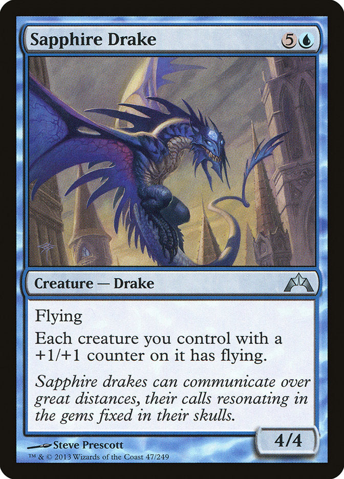 {C} Sapphire Drake [Gatecrash][GTC 047]