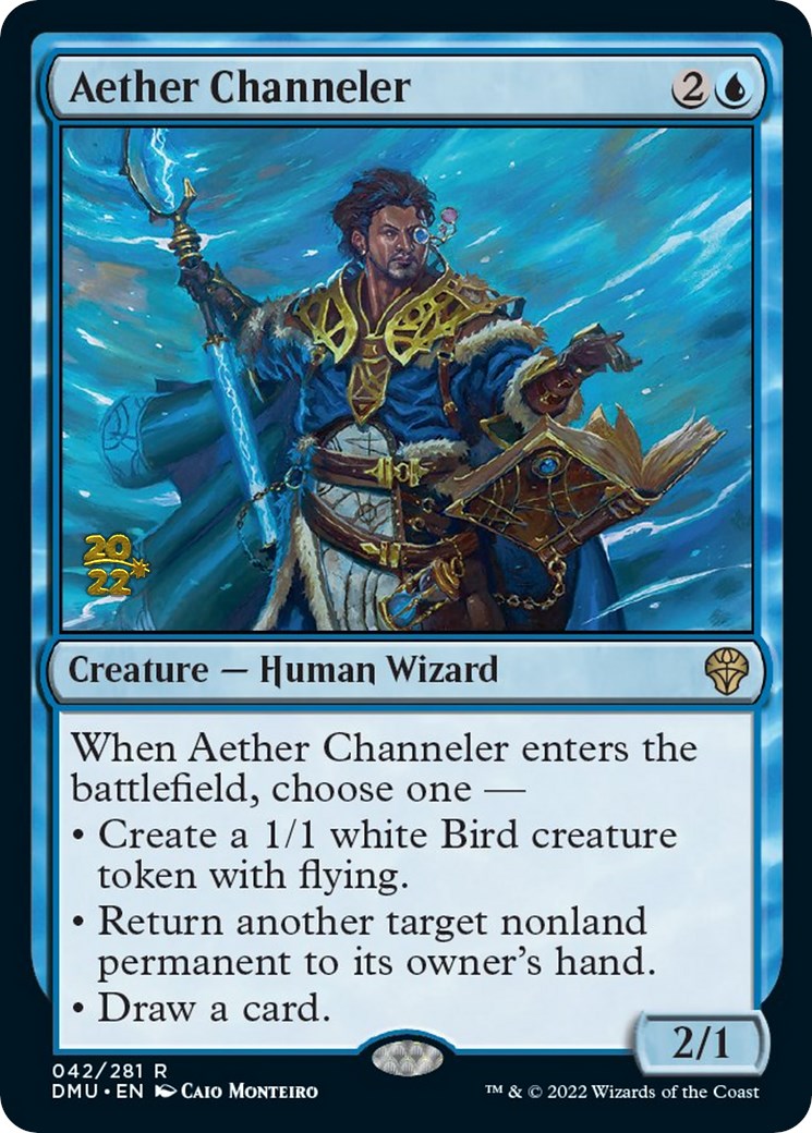 {@R} Aether Channeler [Dominaria United Prerelease Promos][PR DMU 042]