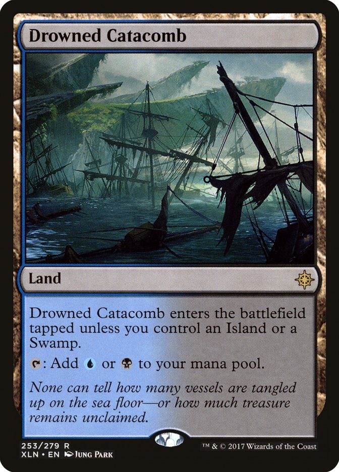 {R} Drowned Catacomb [Ixalan][XLN 253]