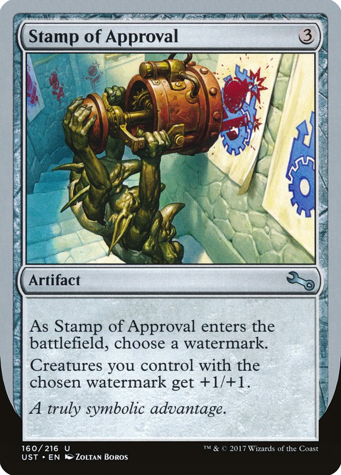 {C} Stamp of Approval [Unstable][UST 160]