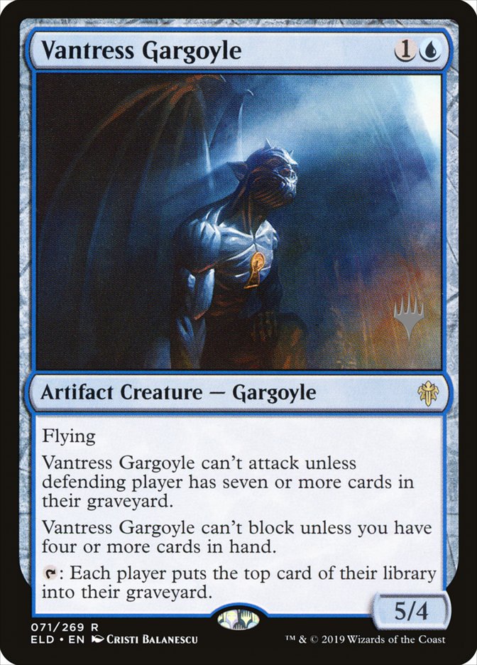 {R} Vantress Gargoyle (Promo Pack) [Throne of Eldraine Promos][PP ELD 071]