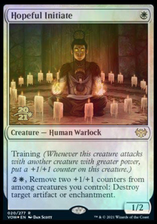 {@R} Hopeful Initiate [Innistrad: Crimson Vow Prerelease Promos][PR VOW 020]