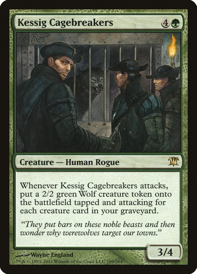 {R} Kessig Cagebreakers [Innistrad][ISD 189]