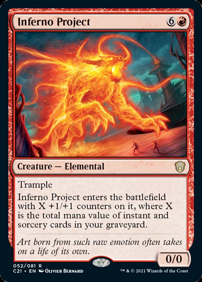 {R} Inferno Project [Commander 2021][C21 052]