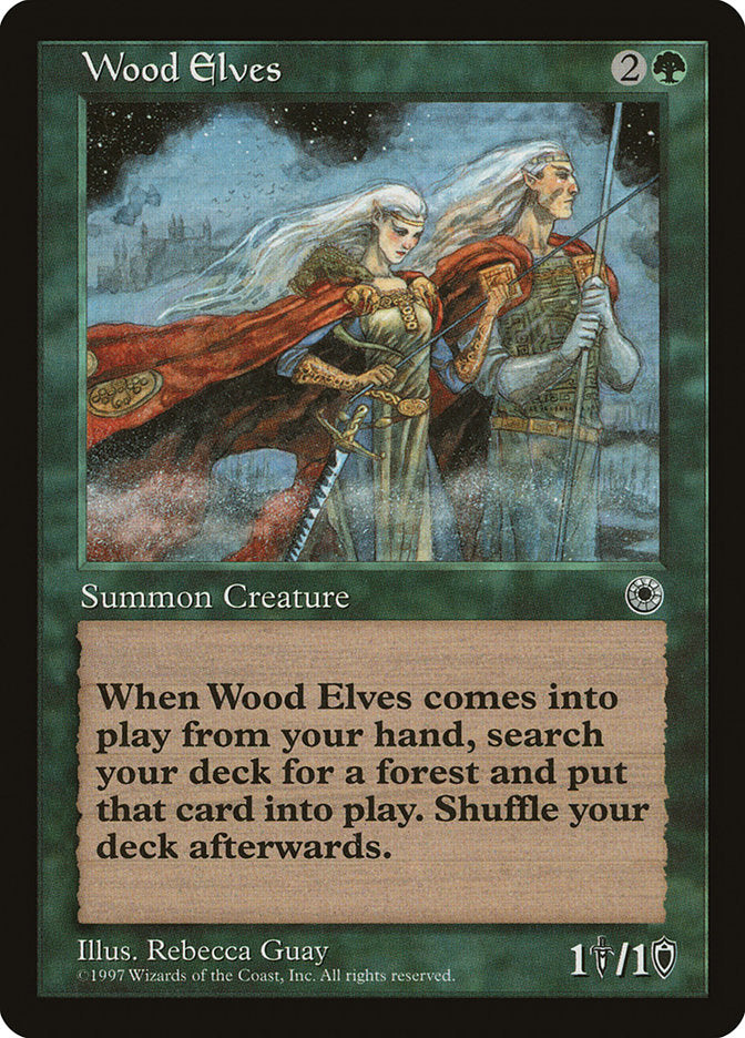 {R} Wood Elves [Portal][POR 195]