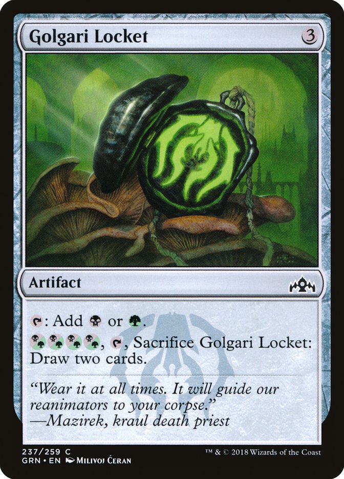 {C} Golgari Locket [Guilds of Ravnica][GRN 237]