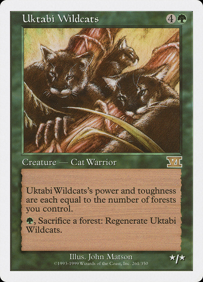 {R} Uktabi Wildcats [Classic Sixth Edition][6ED 261]