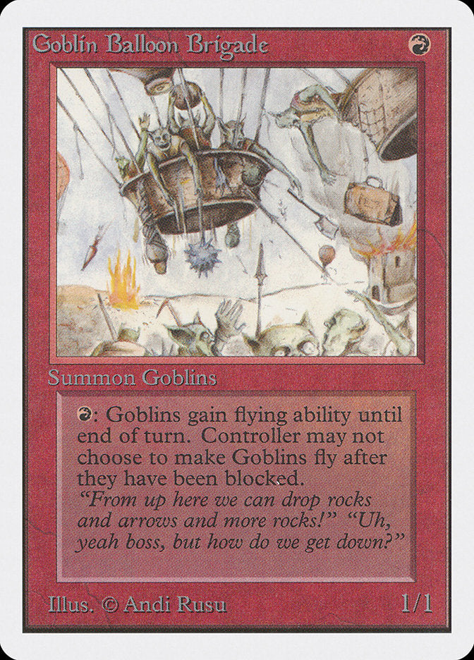 {C} Goblin Balloon Brigade [Unlimited Edition][2ED 154]