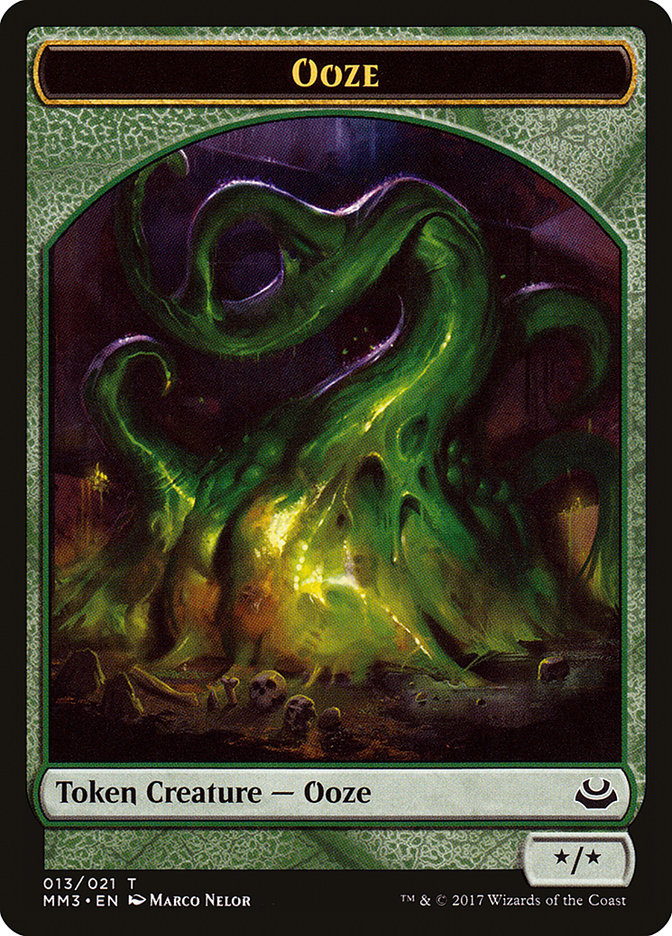 {T} Ooze Token [Modern Masters 2017 Tokens][TMM3 013]