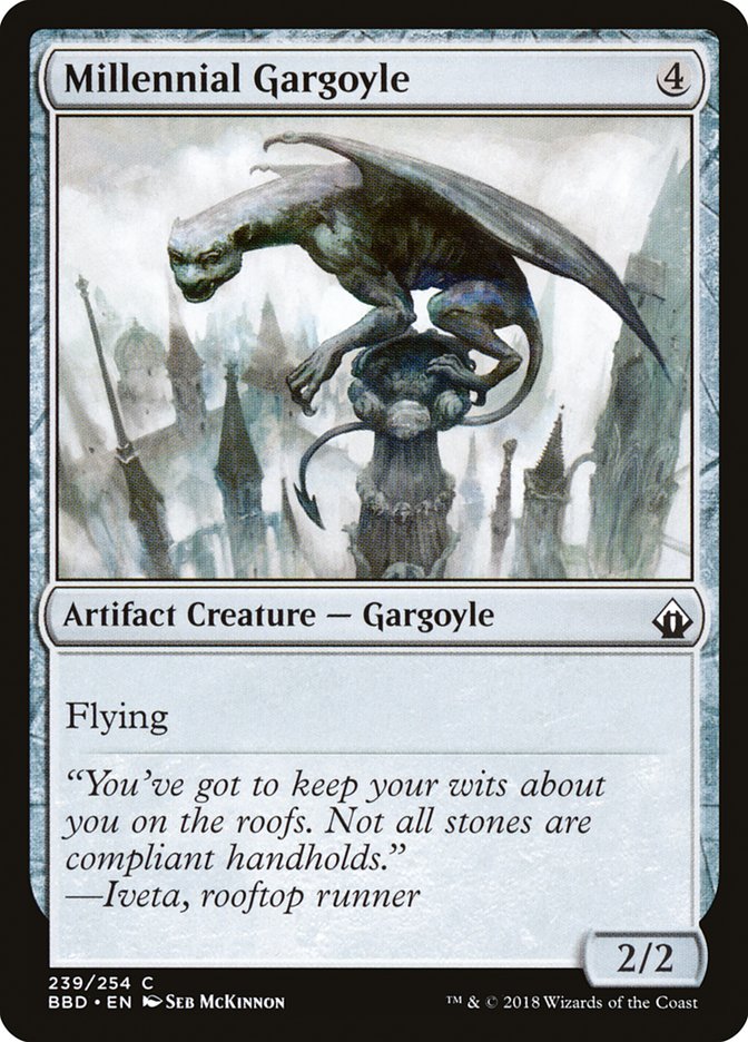 {C} Millennial Gargoyle [Battlebond][BBD 239]