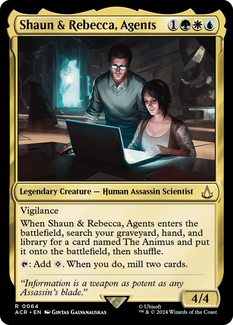 {R} Shaun & Rebecca, Agents [Assassin's Creed][ACR 064]