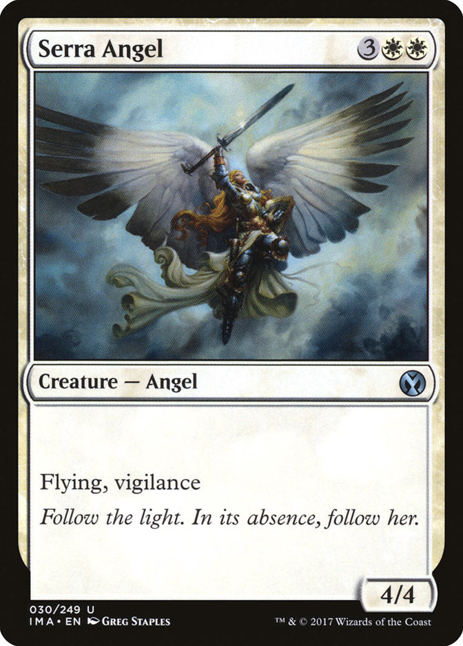 {C} Serra Angel [Iconic Masters][IMA 030]